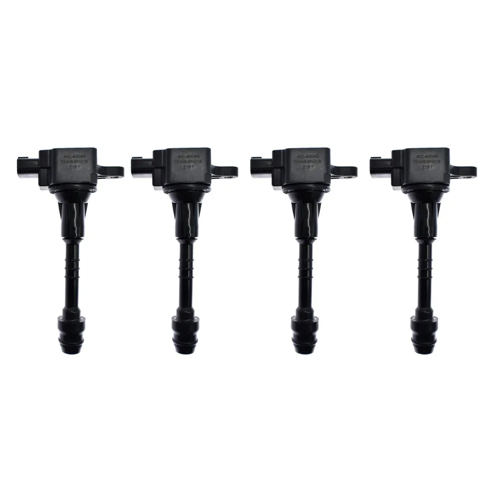 4pcs Ignition coil  22448-6N015 fit for Nissan Almera 2001-2005 Nissan Sentra L4 1.8L 2002-2006 PRIMERA (P11) 1.6 16V QG16DE