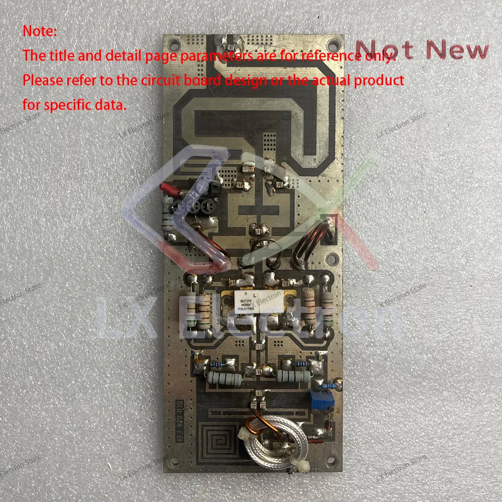 Ham Radio BLF278 300W VHF Power Amp Board, 48V, 70-120MHz, 3-5W Drive [Reference range]  1pcs/Lot