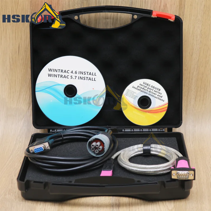 

Forklift Troubleshooting Detection Instrument USB Connector Wintrac 4.6 5.7 Install For Thermo King Diagnostic Tool