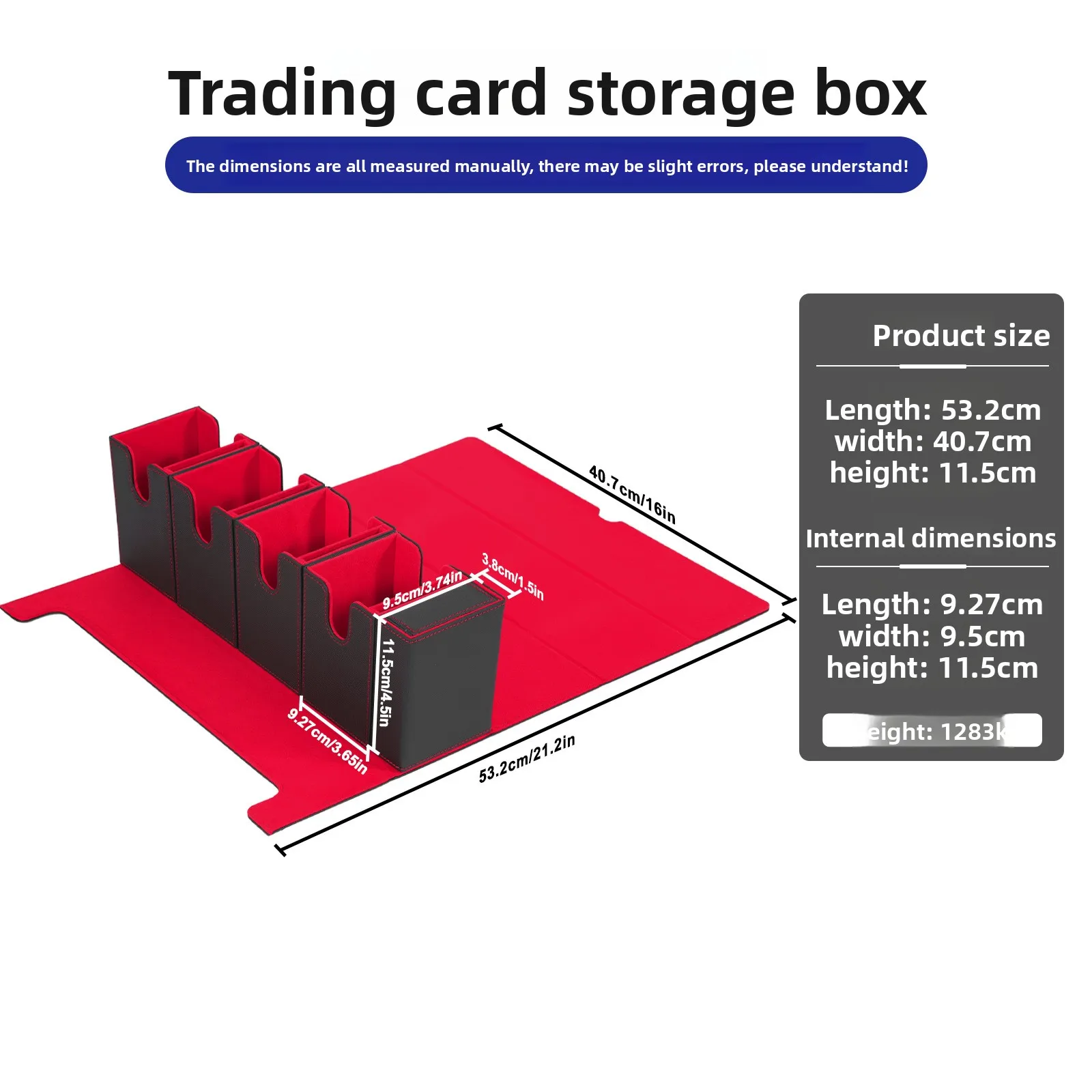 

Горячая распродажа, разделенные коробки для игральных костей и карт «пять в одном» — футляр для хранения игровых карт Magic: The Gathering, Pokémon TCG и CCG