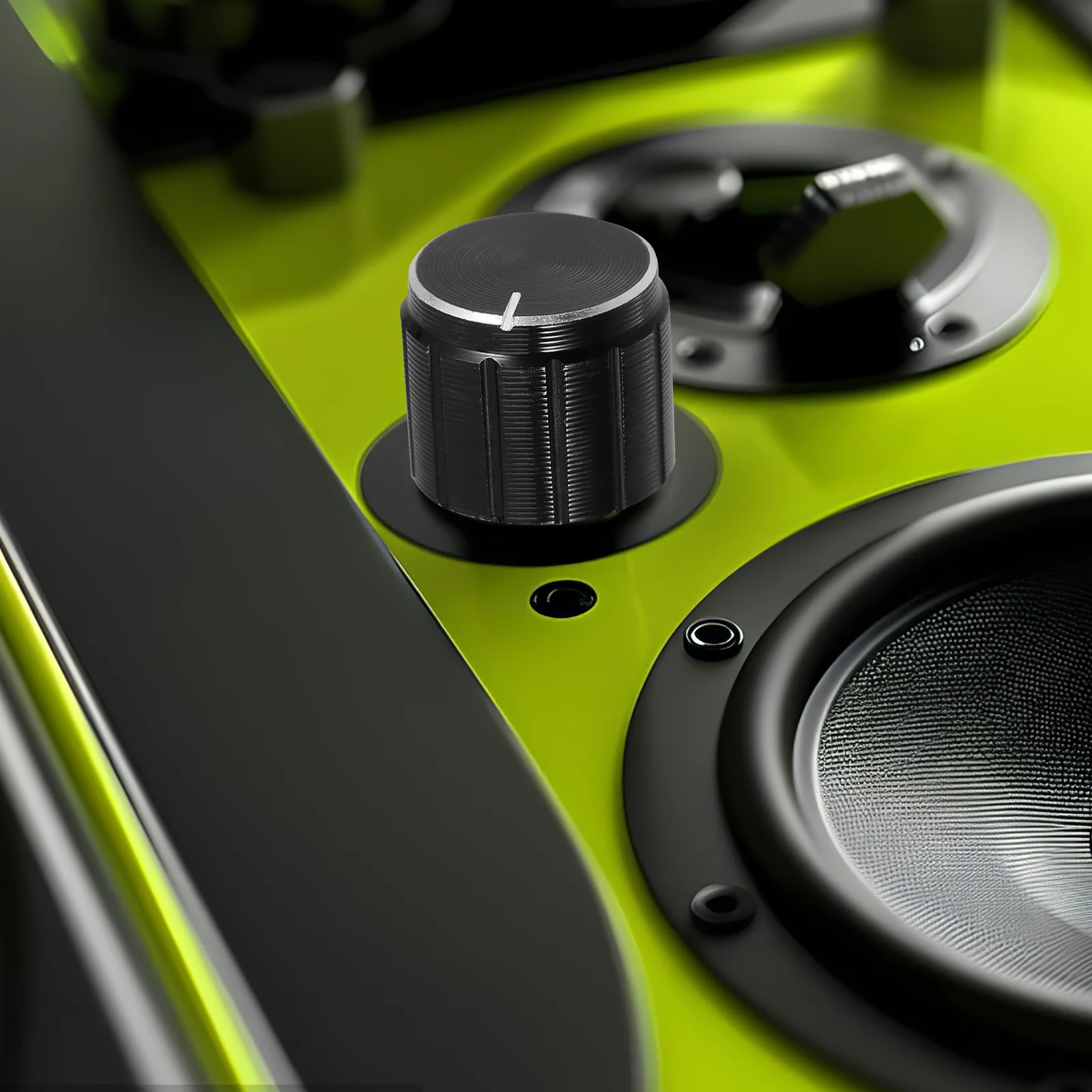 

10Pcs Stylish Durable Metal Knobs for Electric Guitar Bass Volume Control Precision Rotary Encoder Accessories