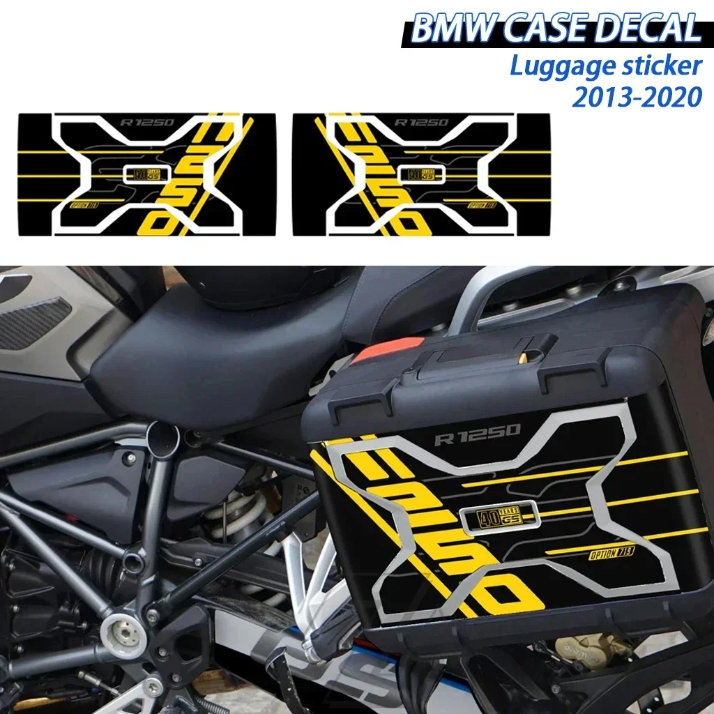 

Для BMW R1200GS R1250GS F850GS F800GS модификация коробки передач мотоцикла, боковая коробка, защитная наклейка, украшение