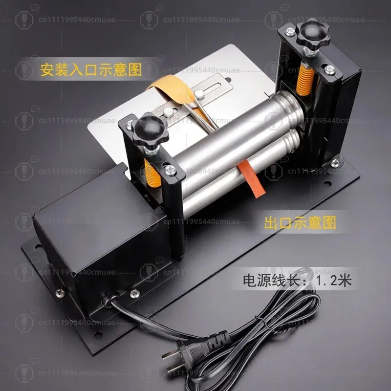 Electric small leather drawing machine desktop glue dispenser machine laminating machine