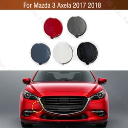 For Mazda 3 Axela 2017 2018 Car Front Bumper Tow Hook Cover Lid Towing Trailer Hauling Eye Cap B63B-50-A11-BB BANE-50-A11-BB