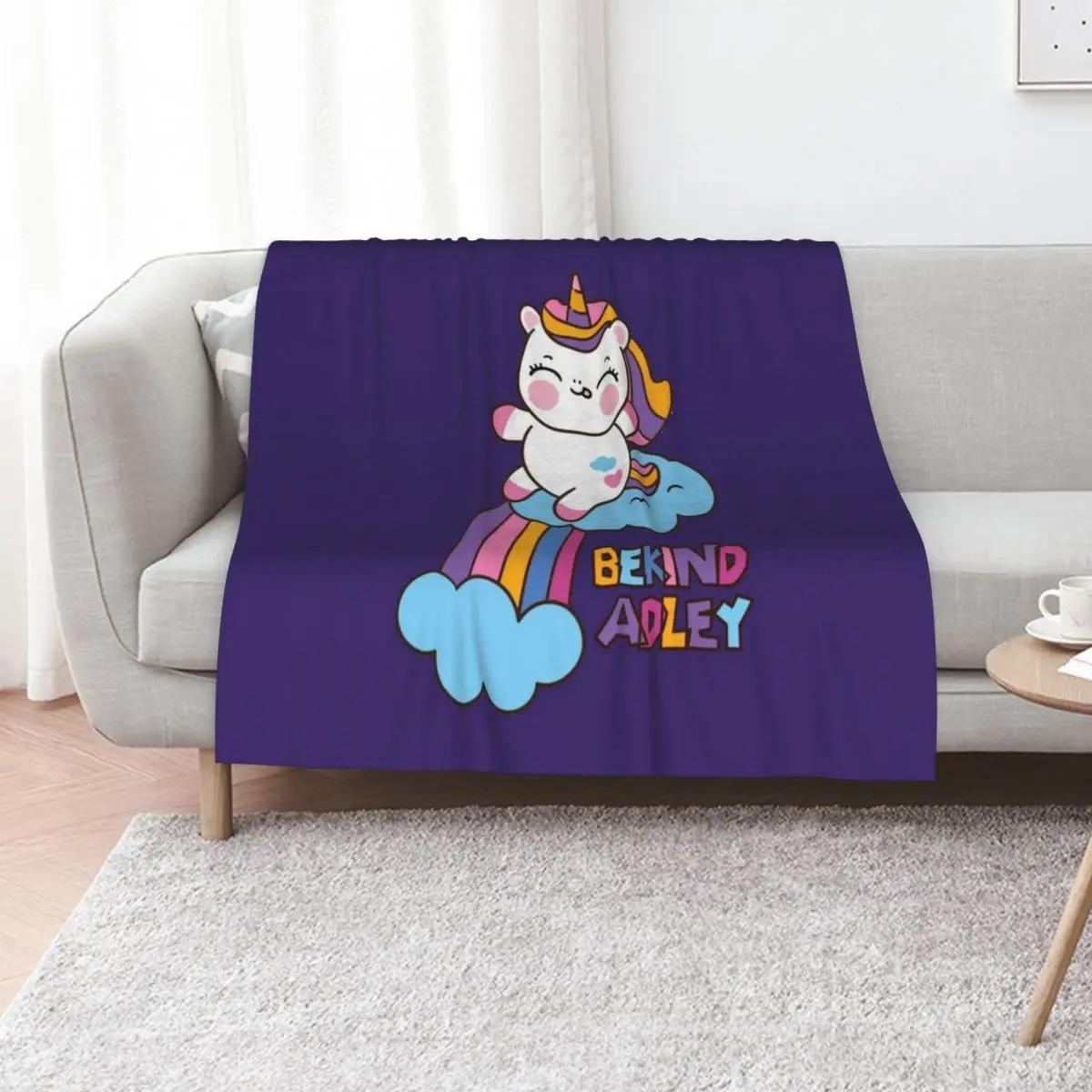 kawai girl a for adley unicorns cartoon shows70 Throw Blanket Kid'S Thins Cute Blankets Sofas Of Decoration Blankets