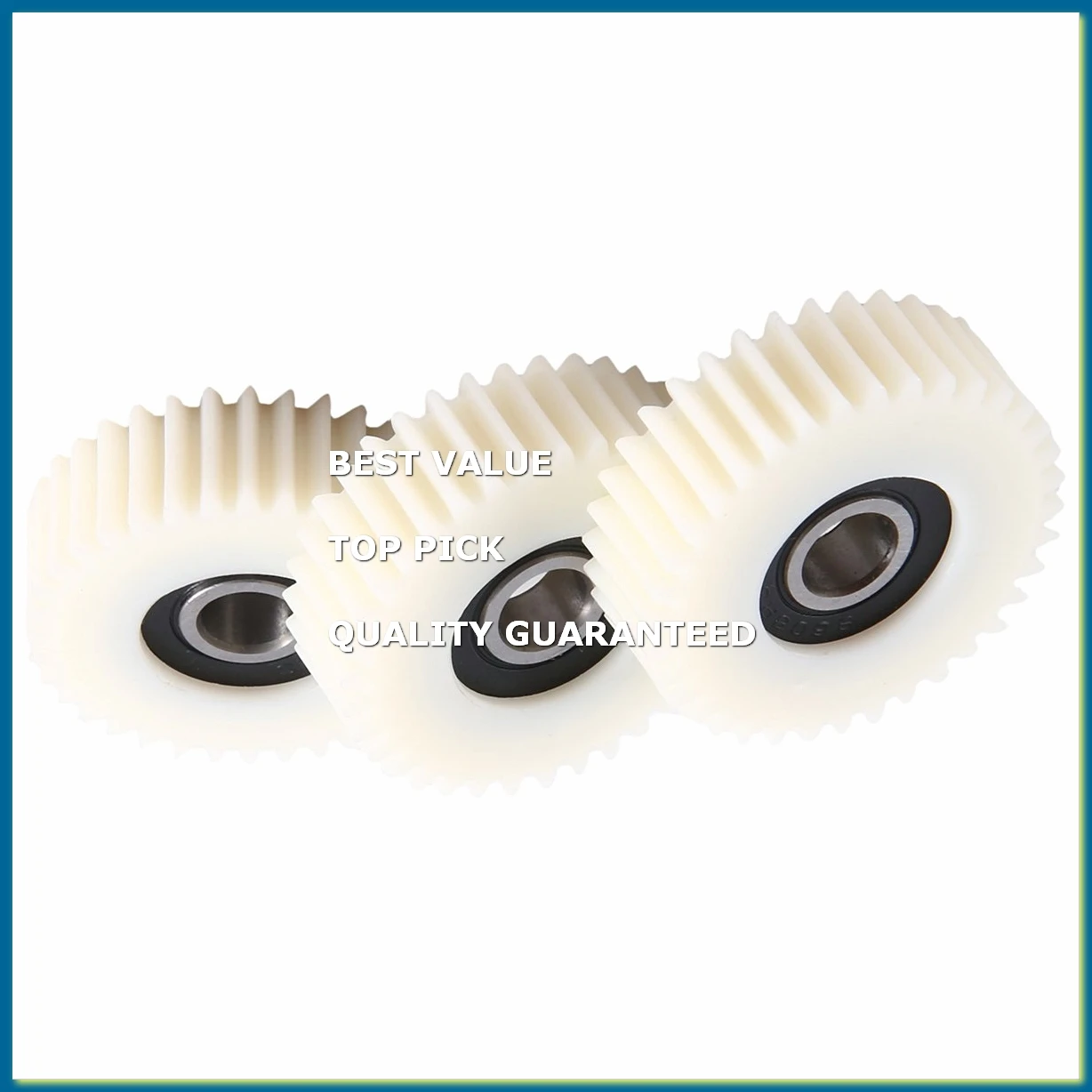 3Pcs 36 Teeth 38mm Nylon Electronic Motor Gear Ball Bearing Gears for Electric Bike Bicycle