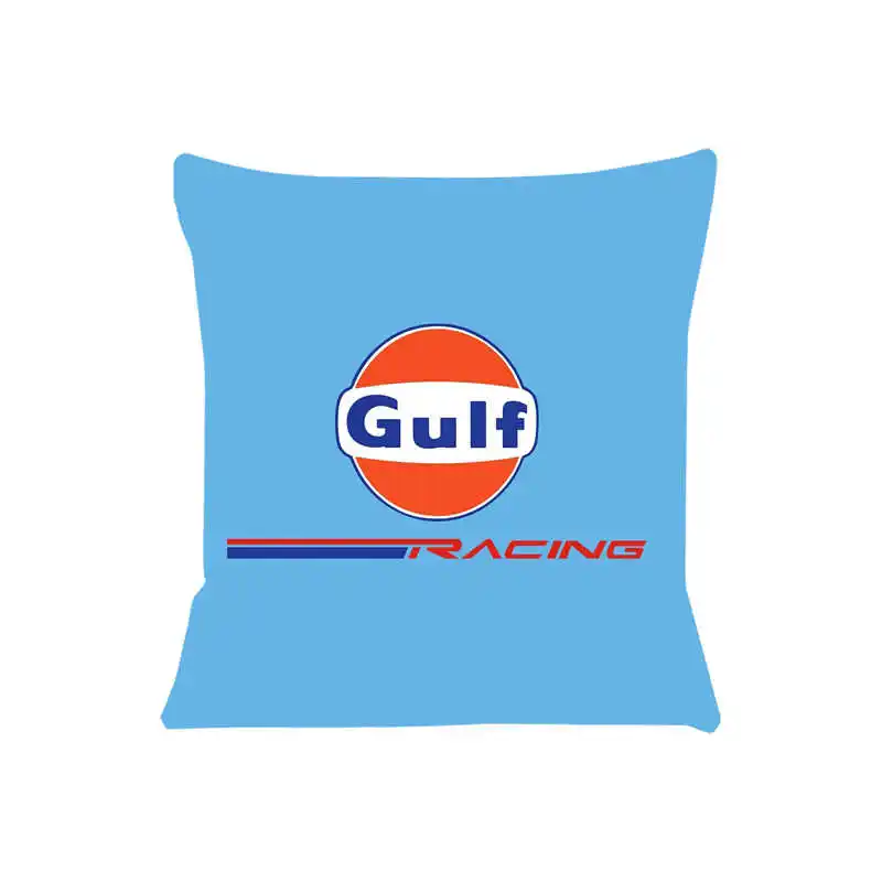 Guif Racing Team Cushion Cover for Sofa Pillow Case Cover Seat Car Throw Pillowcase 45X45cm For Home Decorative SJ-755