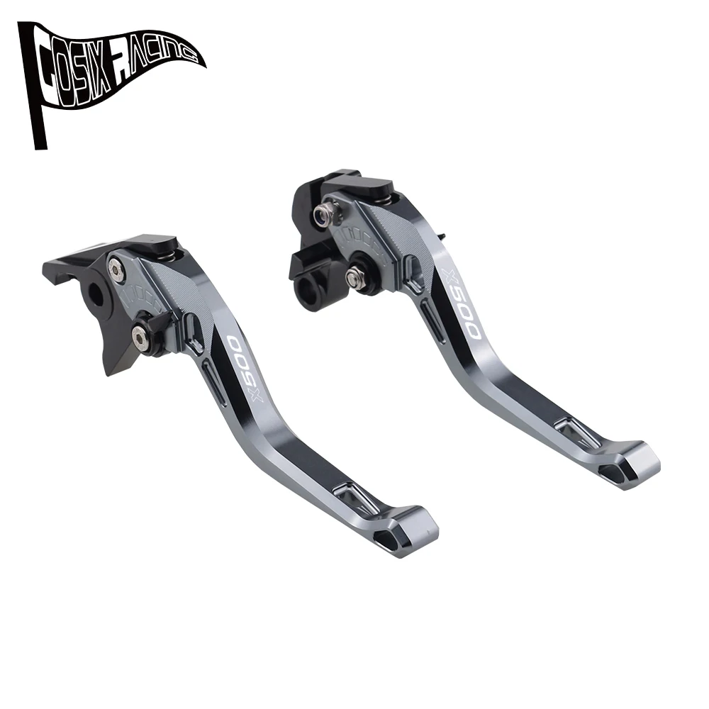 Fit For X500 2022-2023 X 500 Motorcycle CNC Accessories Short Brake Clutch Levers Adjustable Handle Set