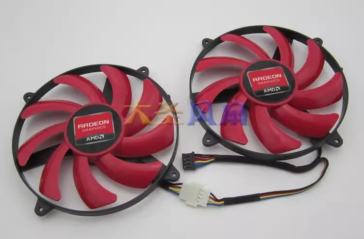 Free shipping original FD7010H12S 9CM 9cm ultra-thin graphics card fan installation hole 7CM four wire PWM fan