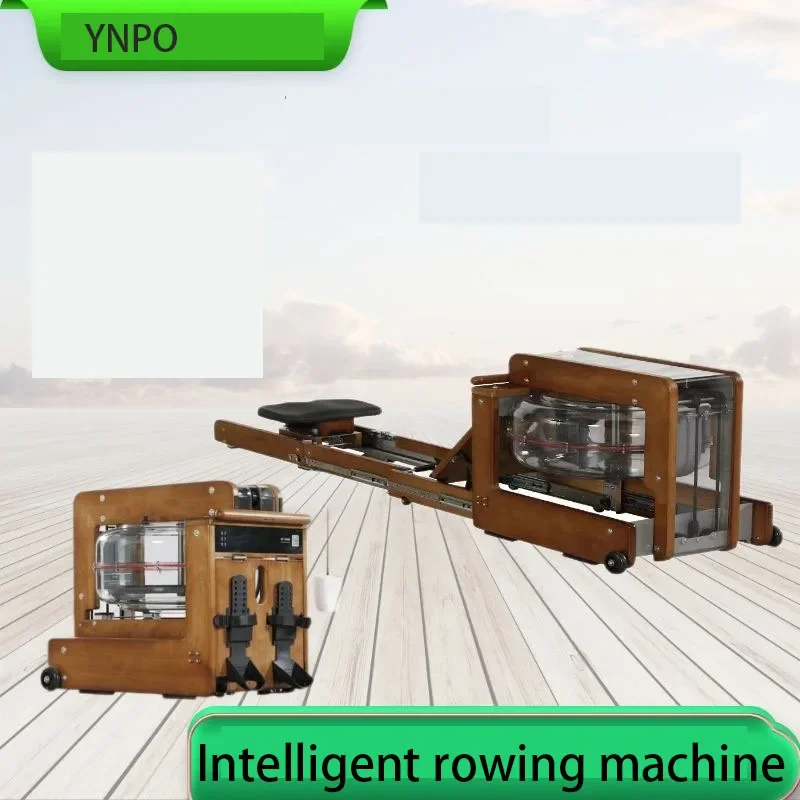 Intelligent water resistance rowing machine Fitness equipment rudder device workout rower foldable Excercise Home Gym vogator