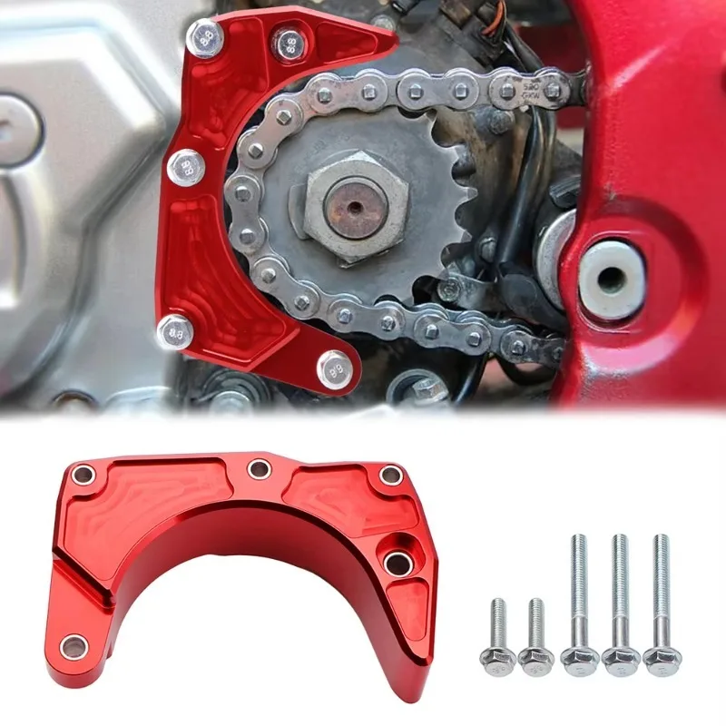 Case Saver Repair Kit For Yamaha Raptor 700 ATV Poly Chain Guard Bracket With Bolts