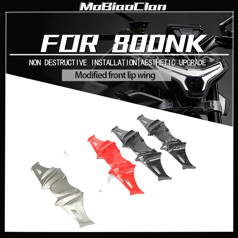 

For CFMOTO 800NK nk800 800nk Front Wheel Fender Lower lip fish mouth fixed wind lower deflector spoiler Motorcycle accessories