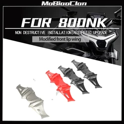 For CFMOTO 800NK nk800 800nk Front Wheel Fender Lower lip fish mouth fixed wind lower deflector spoiler Motorcycle accessories