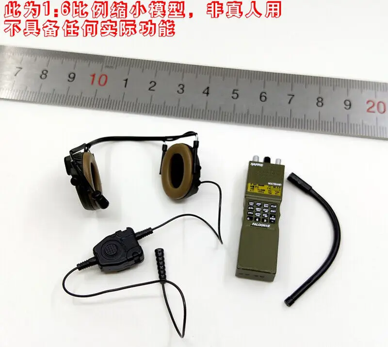 

ES 26042R 1/6th U.S. Army Special Forces Tropical Edition Radio Headset Model