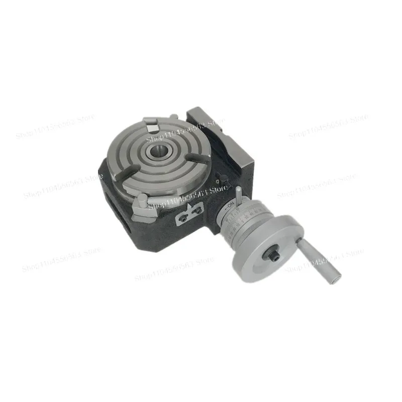 Precision Vertical Horizontal Dividing Head with Manual Rotary Table for Milling Drilling Indexing Machine