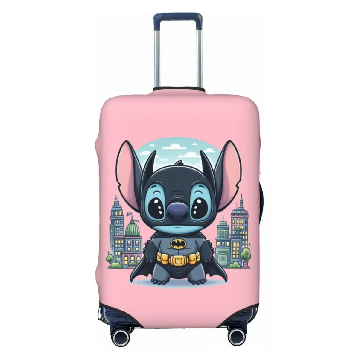 

Custom Stitch Anime Luggage Cover Elastic Travel Suitcase Protective Covers Fits 18-32 Inch
