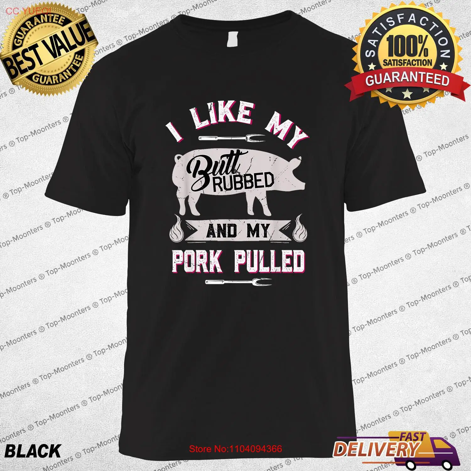 Funny BBQ Grilling Quote Pig Pulled Pork T-Shirt, Gift For Men Women, Tee Gift