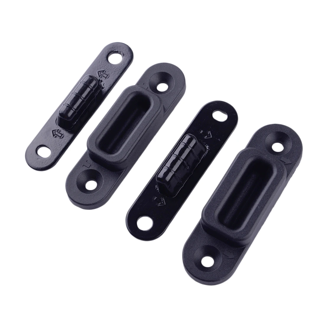 1 Set Upper And Lower Power Sliding Door Stopper Kits Fit for Hyundai H1 Grand Starex 2018-2012 2011 2010 2009 2008 2007 Black