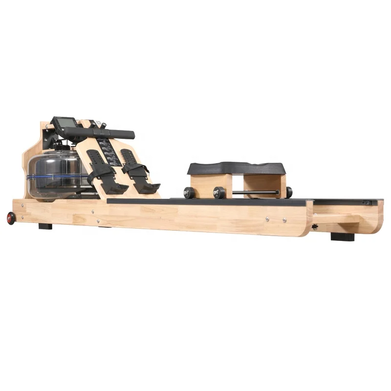 

2023 hot home fitness machine folding wood rowing machine water rowing machine Home Use, Water ResistanceIndoor