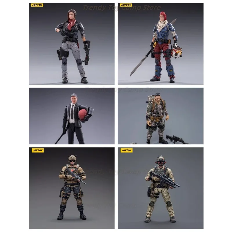 

JOYTOY Crossing The Fireline CF Swart Blade White Wolf Zero Kwai Fox Hunters 3,75 дюйма серии 1:18 солдатские гуманоидные украшения