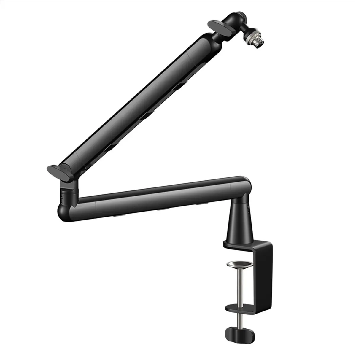 A14M Adjustable Microphone Stand Universal Adjustable Cantilever Bracket Desk Mount Suspension Boom for Gaming, Recording