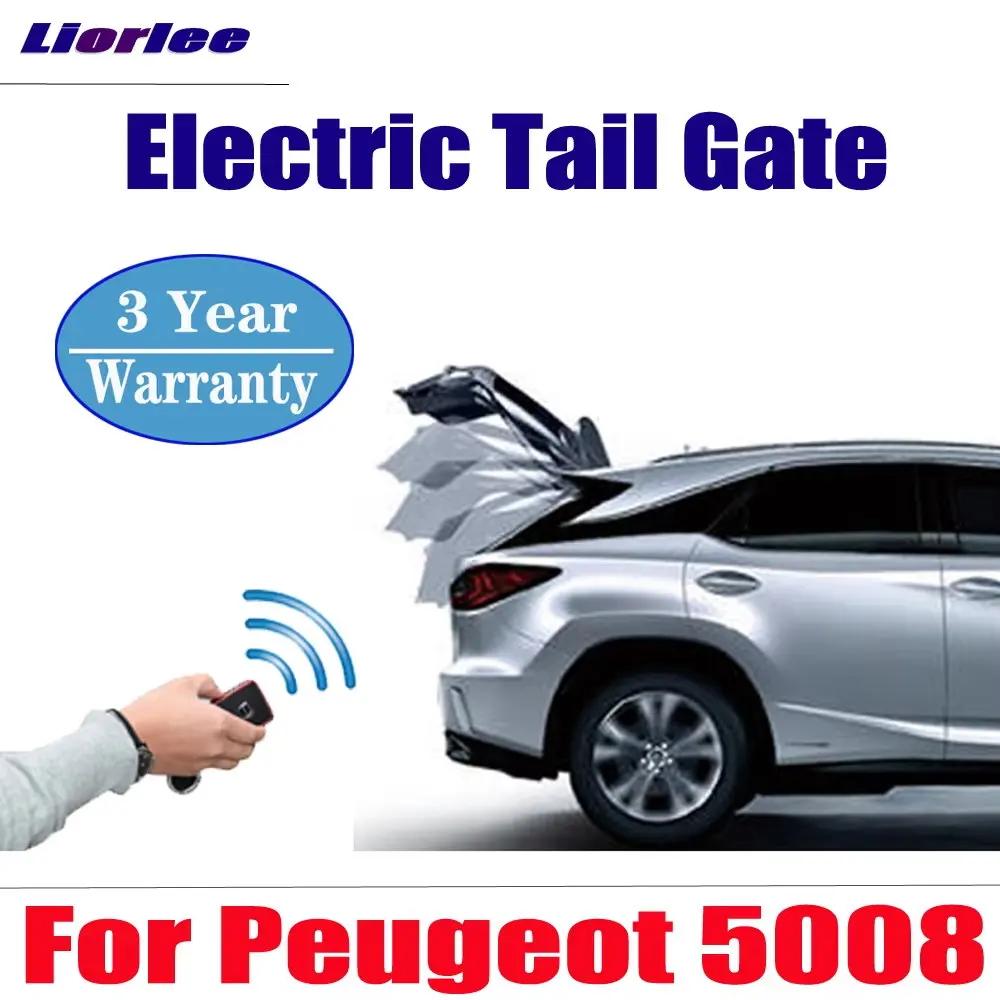 

For Peugeot 5008 T87 2017 2018 2019 2020 2021 Car Accessories Electric Tail Gate Lift Electronic Tailgate Lifting Trunk Lids