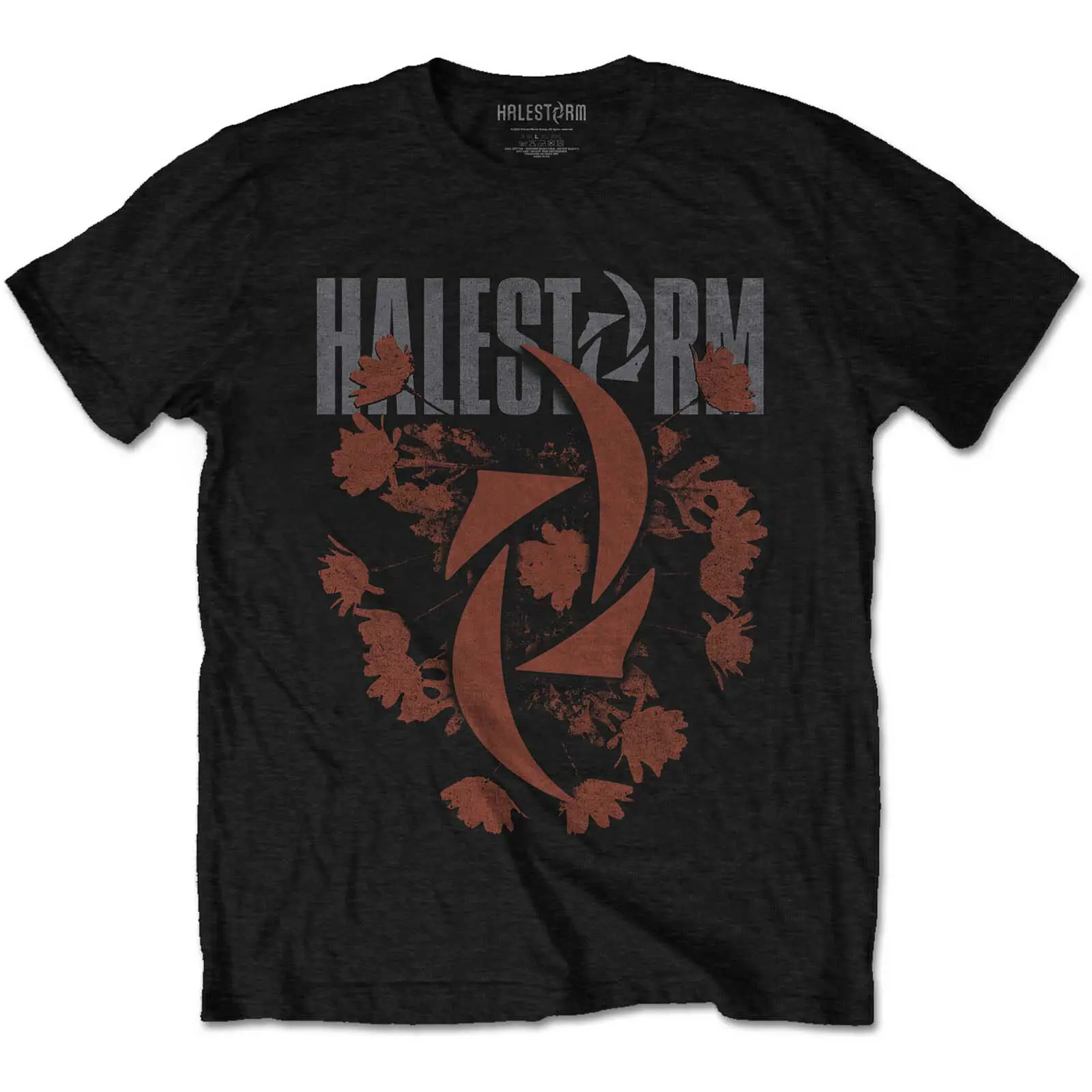 Men's Halestorm Bouquet T-shirt Large Black