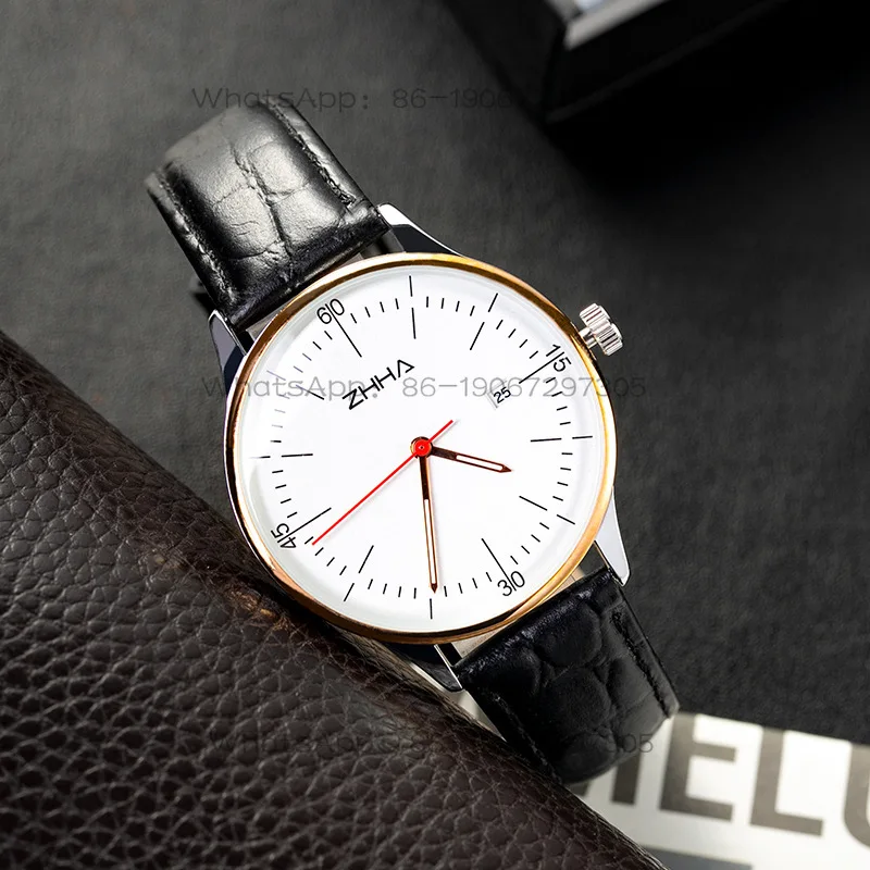 Customized men's watch women's watch waterproof quartz watch American retro Hong Kong style