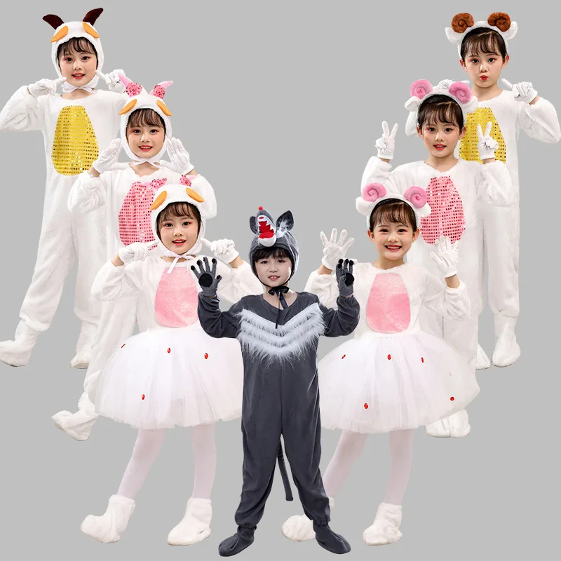 

New children's animalthemed costumes for performances toddler wolf and dance performance outfits big bad wolf performance attire