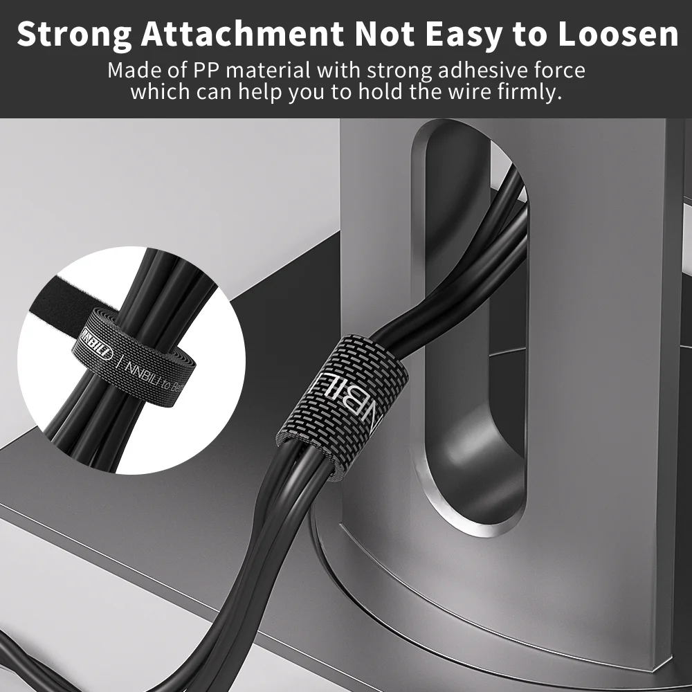 NNBILI Organizer Wire Winder Ties Earphone Mouse Cord Management USB Charger Cable Protector For iPhone Samsung Xiaomi 1m/3m5m