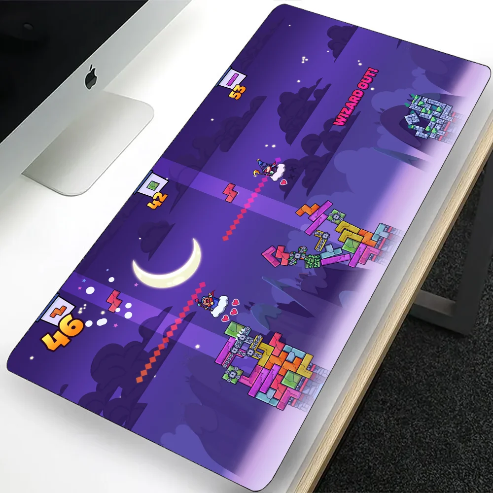 Tricky Towers Large Gaming Mouse Pad Computer Mousepad PC Gamer Laptop Mouse Mat Office Mausepad Silicone Keyboard Mat Desk Pad