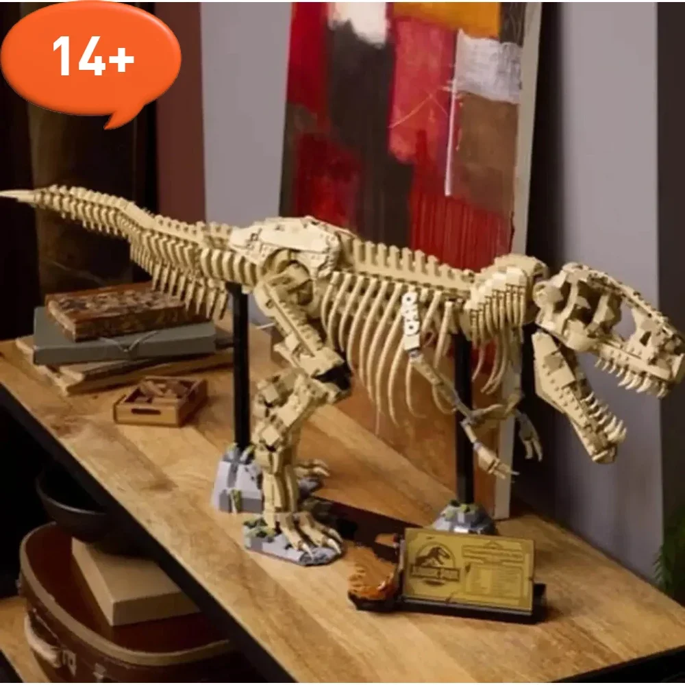 Creative Park Dinosaur World T-Rex Fossils Tyrannosaurus Rex Set di mattoni Ragazzo Bambini Regali di Natale