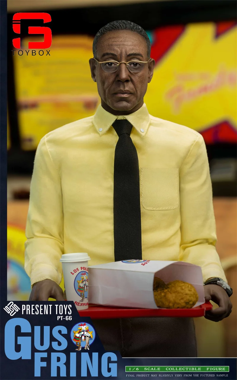 2024 Q1 PRESENT TOYS PT-sp66 1/6 Gus Fring Action Figure Giancarlo esposto 12 ''figurina soldato maschile Set completo giocattolo da collezione