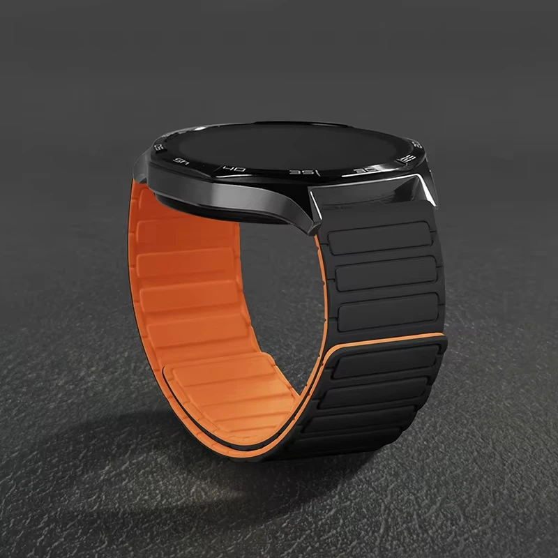 20mm 22mm Magnetisches Silikonarmband für Samsung Galaxy Watch 7/FE/6/5/4 Classic Sport Ersatzarmband für Redmi Uhrenarmbänder