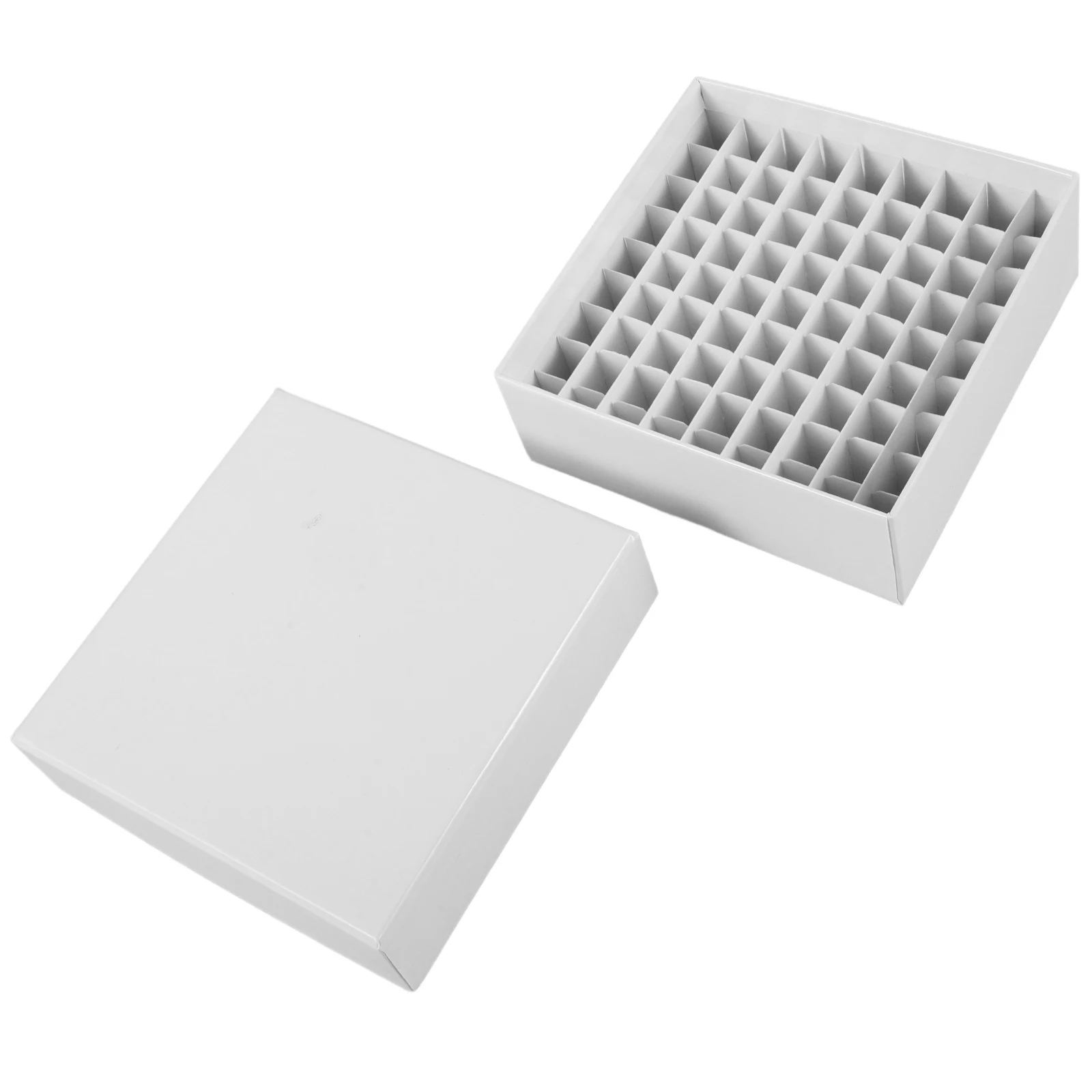 

Cryogenic Freezer Sample Storage Box Microcentrifuge Tube Holder Foldable Research Experiment Supplies Strong Cold