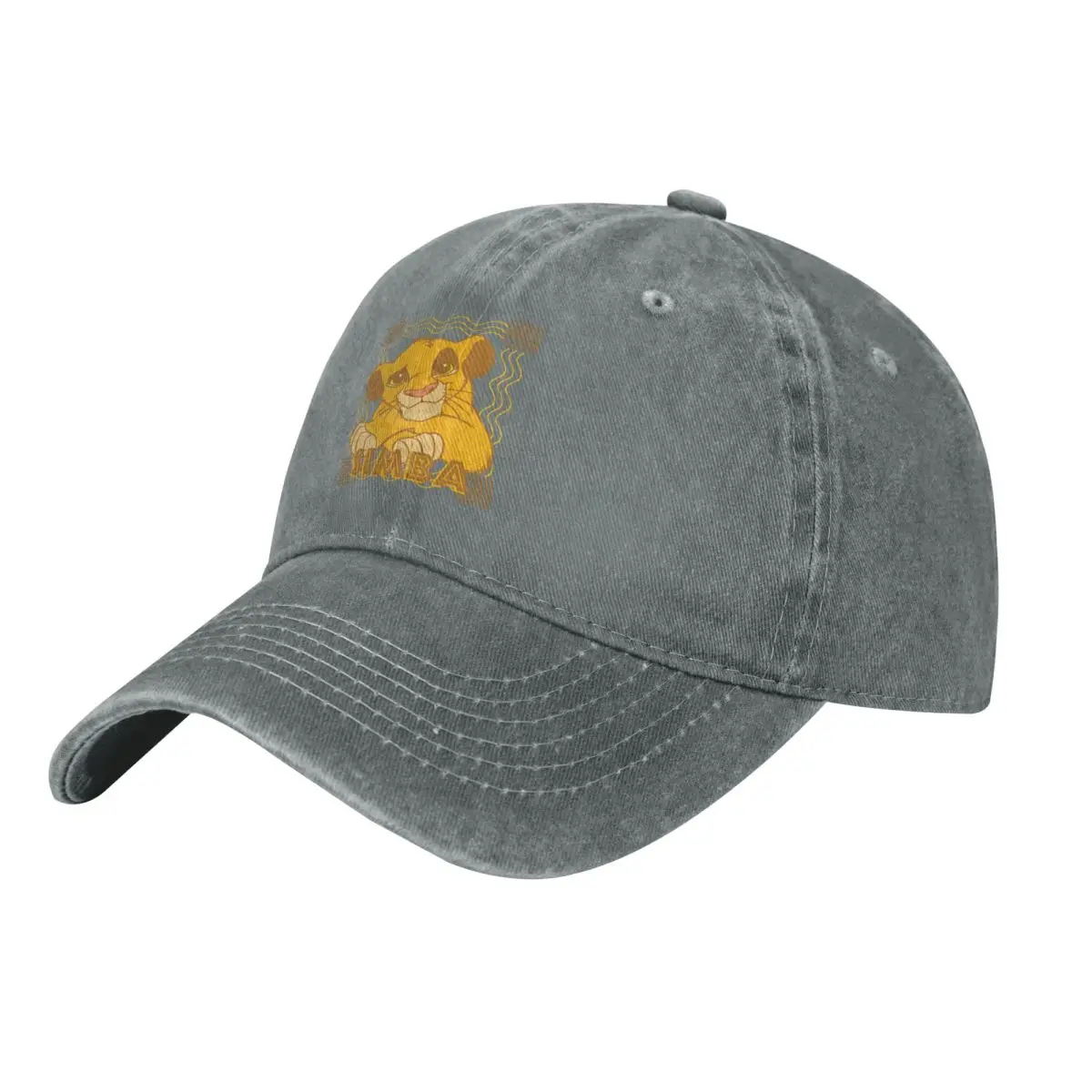 Summer Cap Sun Visor Cub Hip Hop Caps Disney Lion King Film Simba Cowboy Hat Peaked Hats