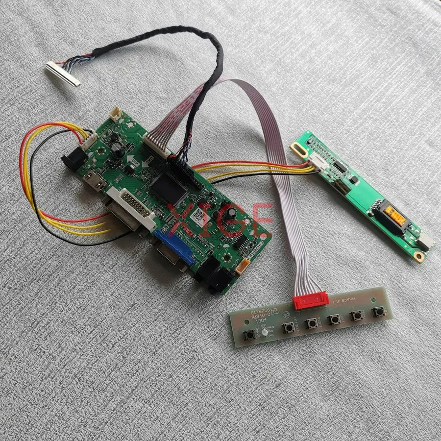 

Screen Drive Controller Board Fit HT14X19 LTD141EA HT14X1B TD141TGCD 30 Pins LVDS VGA DVI HDMI 1-CCFL 1024x768 1024*768 Kit DIY