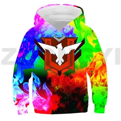 Cool Cartoon 3D Free Fire Garena Hoodie for Teens Girl Sudaderas Hip Hop Oversized Sweatshirt Harajuku Anime Clothes Lounge Wear