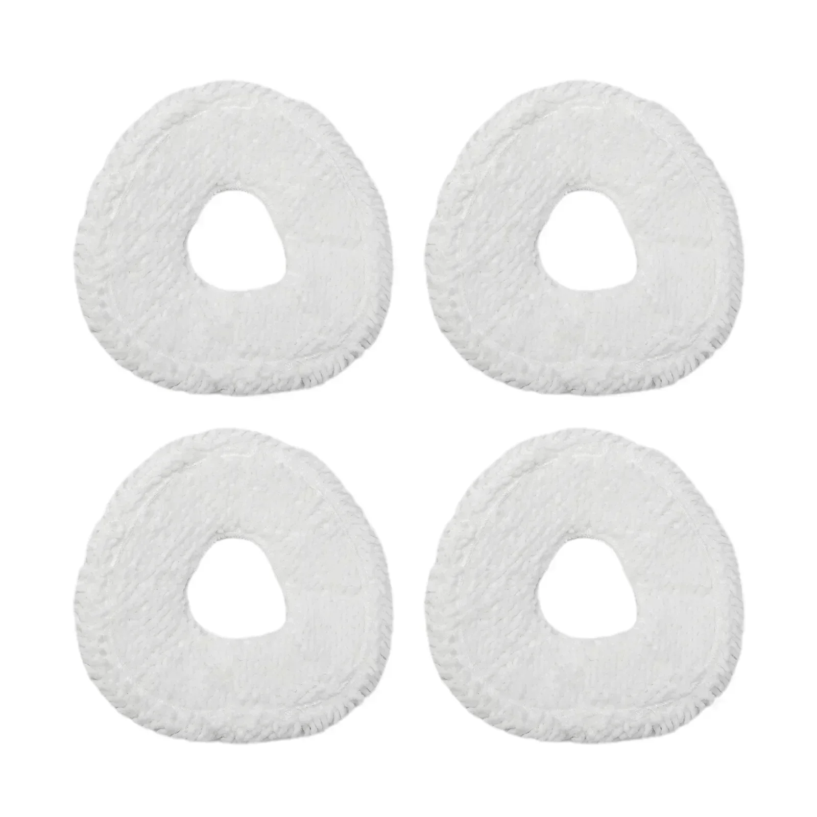 

Maintain Clean Floors Effortlessly Replacement Mop Cloth For X Ultra J4 Sweeping Robot Accessories 4 Pack