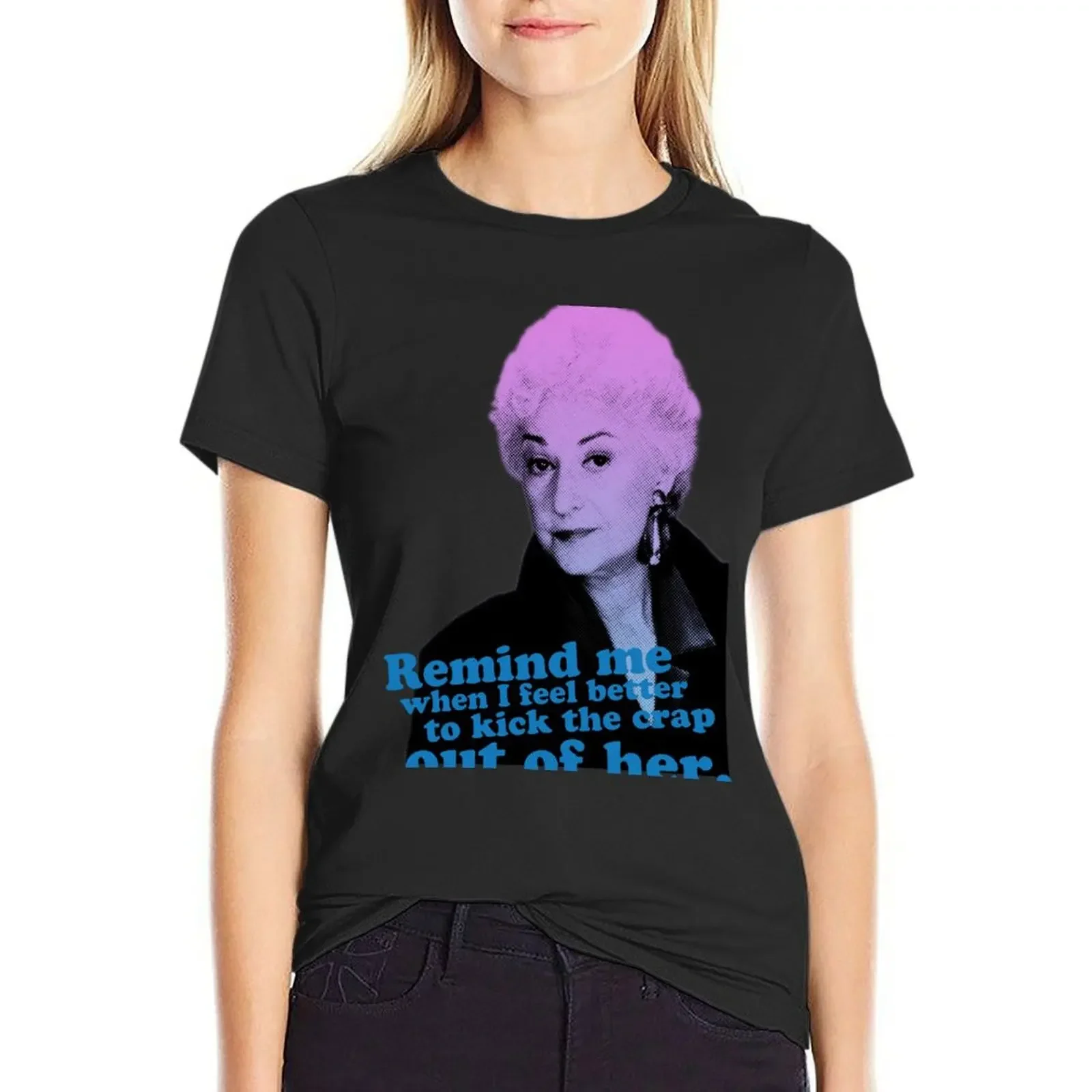 

Dorothy T-Shirt vintage clothes blanks blacks animal prinfor Women's t-shirt