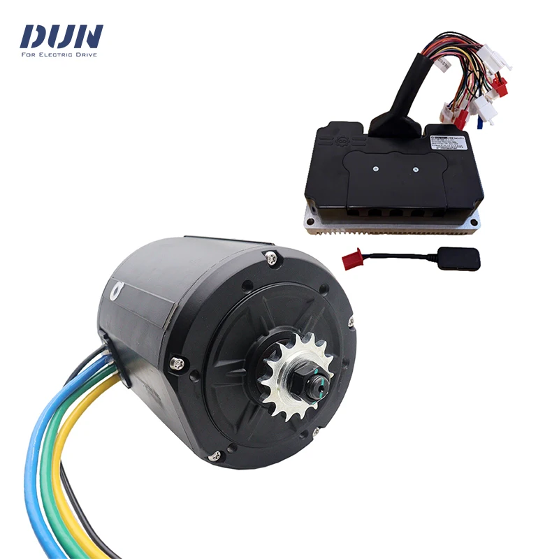 qs138 4000W Liquid Cooled 90H Peak 13KW 6500RPM Mid-Drive Pully Sprocket Motor with ND72680 For Light Motorcycle