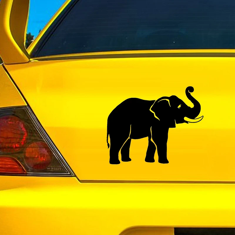 CK22107# Die-Cut Vinyl Decal for Elephant Car Sticker Waterproof Auto  Decors on Bumper Window Laptop - AliExpress 34