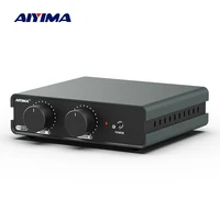 AIYIMA T3 PRO MM/MC preamplificador de fono reproductor de discos de vinilo Audio en casa alta fidelidad tocadiscos preamplificador fonógrafo AC12V suministro