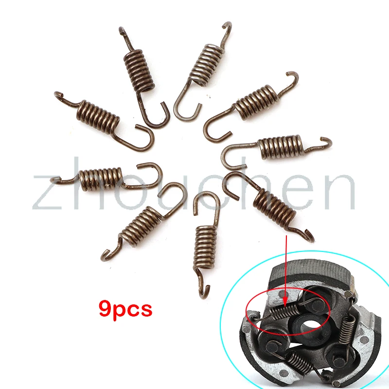 9 Pieces 2-Stroke Motorcycle Clutch Spring For 49cc Mini Pocket Bike