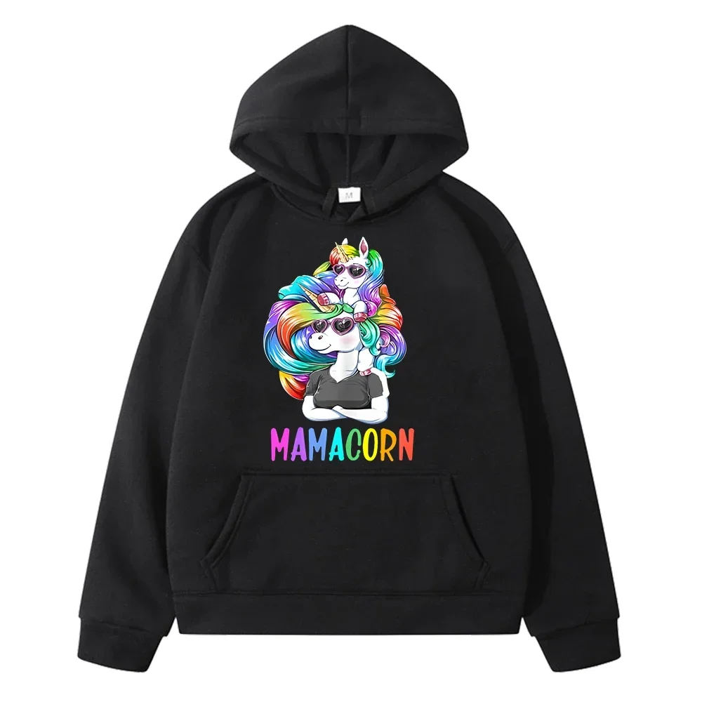 

Осенние толстовки с капюшоном Kawaii Unicorn, флисовая толстовка для мальчиков y2k sudadera, блузка с капюшоном в стиле аниме, пуловер с героями мультфильмов, куртка, детская одежда для девочек