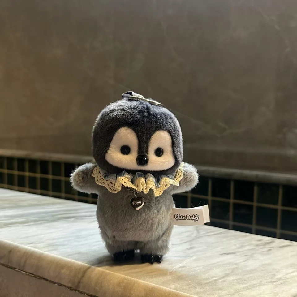 Teeni Soft Animals Blind Box Movable Joints Cockatiel Penguin Doll