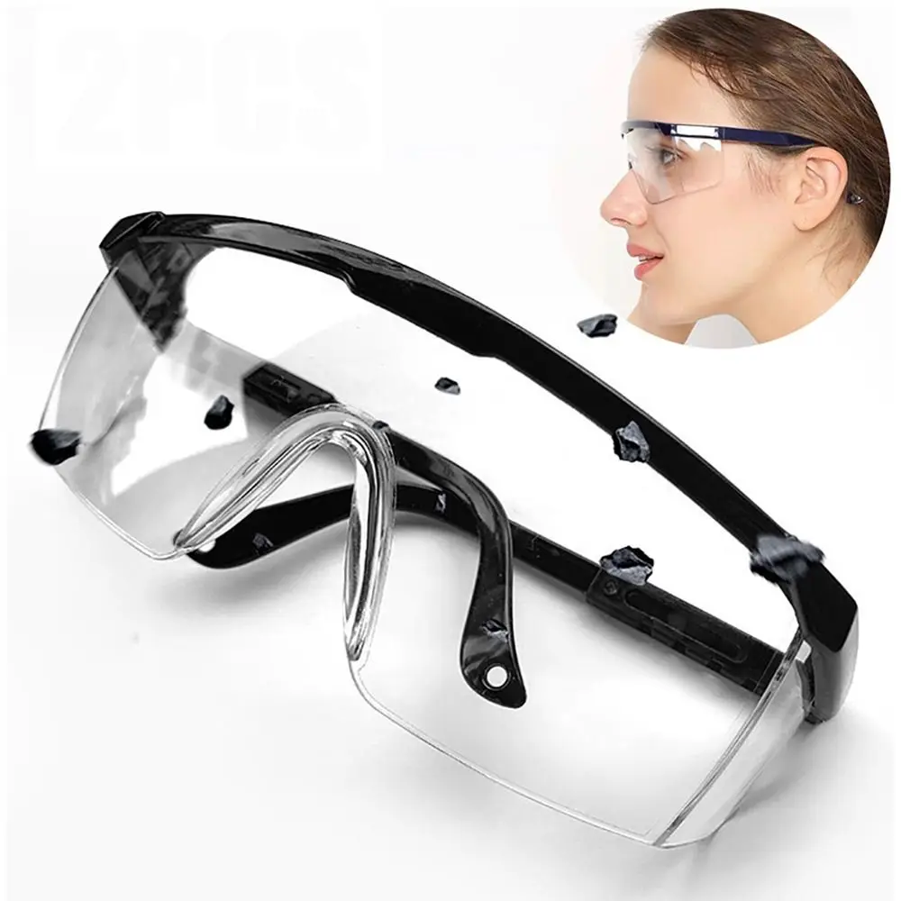 Proste gogle ochronne Praca/Lab/Cycling Ochrona oczu Anti-Splash Szkło ochronne do pracy Wodoodporne, pyłoszczelne okulary ochronne