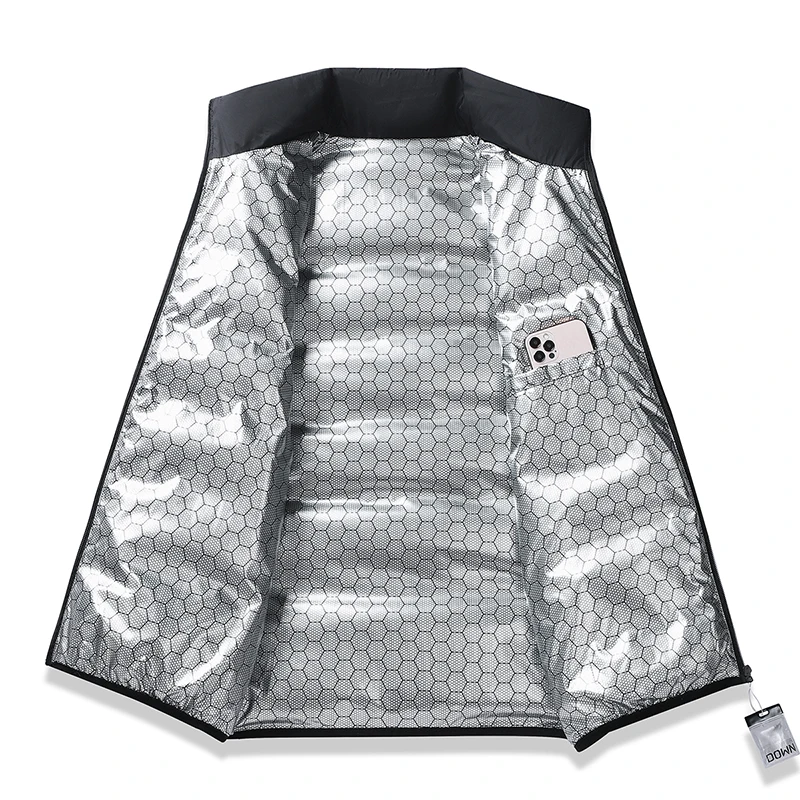 Winter Men White Duck Down Jacket Coat Men Waterproof Windproof Warm Loose Jacket Man Multi Pocket Ultralight Windbreaker Jacket