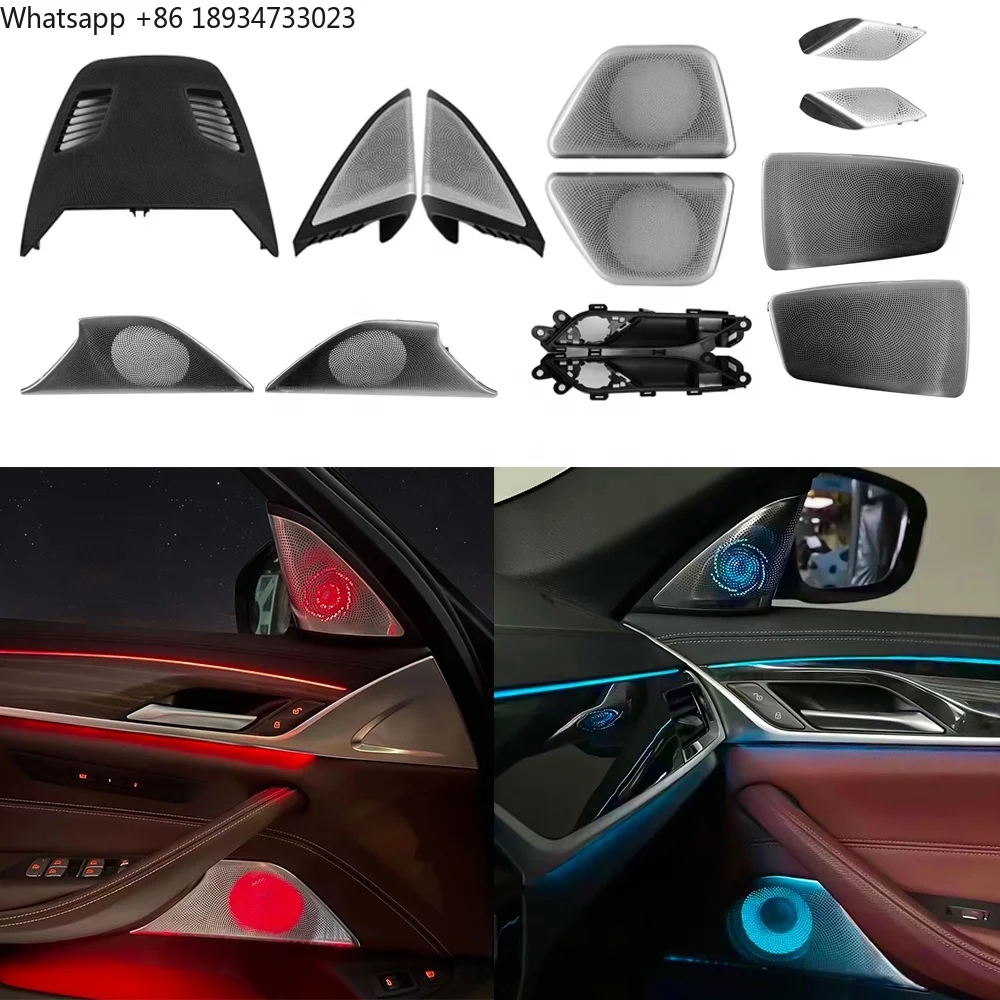 

Центральная крышка автомобиля, синхронный красочный декоративный внутренний атмосферный светильник для BMW G30 G38 2016+