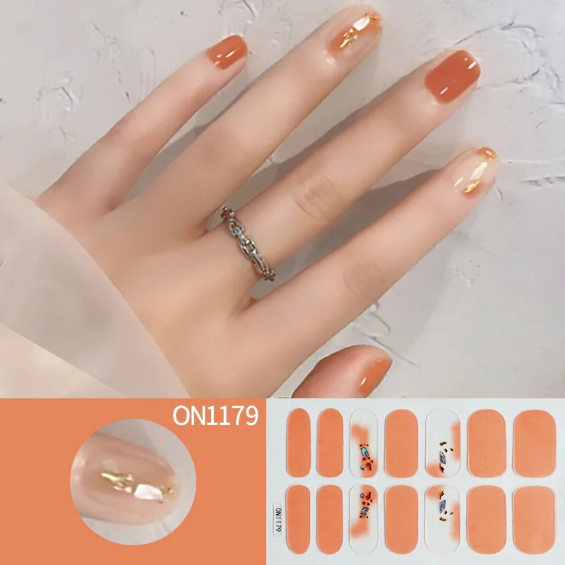 22Pcs White French Press on Fake Nails Full Cover Artificial Wearable Nail Beauty Tips Naked French White False Nails Art